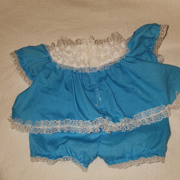 Cabbage Patch Frilly A-Line Dress W Bloomers Outfit - Picture 3 of 4